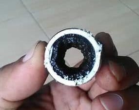 pipa air kotor sebelum jasa pembersihan pipa surabaya